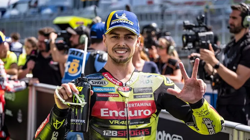 MotoGP: Marc Marquez vince la sprint in Germania, sfortuna Bezzecchi