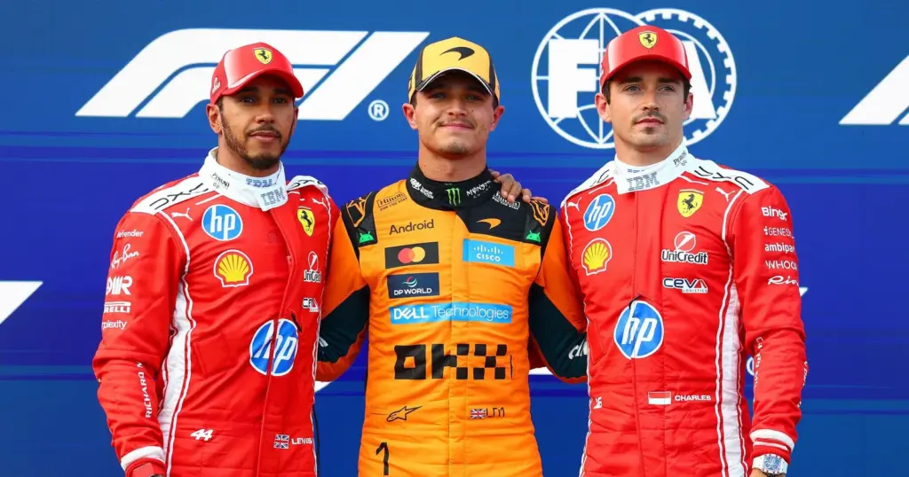 F1, Gp Ungheria: Norris si prende la pole, poi Hamilton e Leclerc