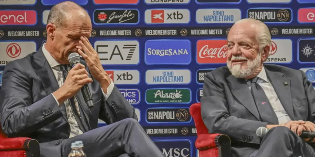 Allegri sul palcoscenico di Napoli, 'servirà un pò di sana cazzimma' - ANSA